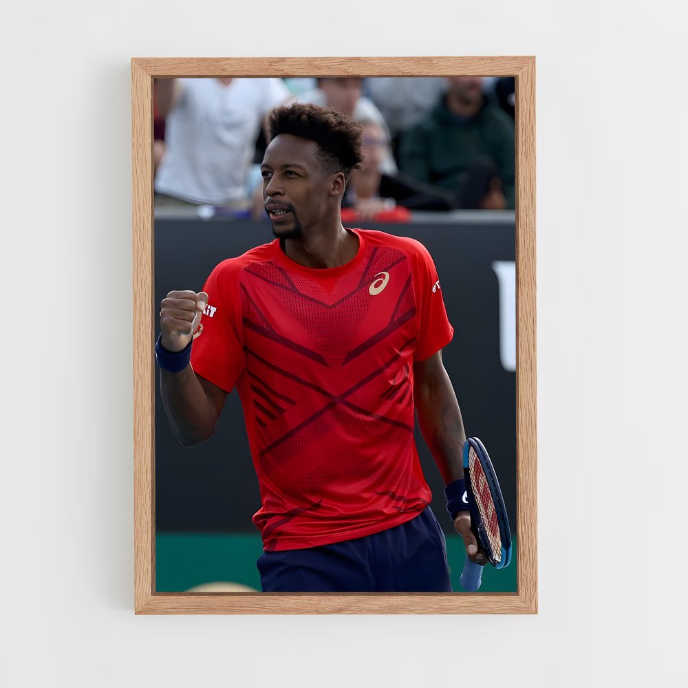 Poster La Victoire de Gaël – affiche Tennis (vue 4)